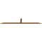 Ekena Millwork Portland Timber Gable Bracket, Western Red Cedar, 108"W x 18"H x 1 1/2"D x 3 1/2"F, 4/12 Pitch GBW108X18X0204POR00SWR - alternate 5